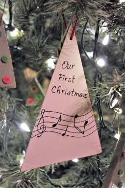 Ornament: Our First Christmas