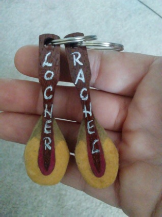 Key Chains, Rachel & Locher
